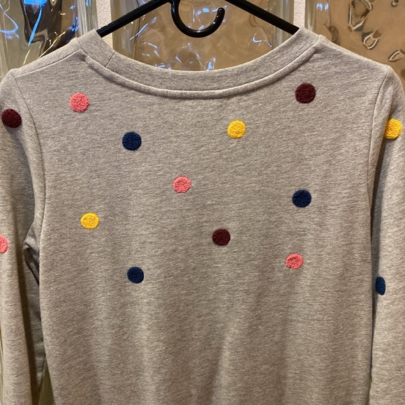 Boden polka dot sweatshirt dress - Picture 6 of 6